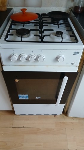 Beko white freestanding gas - freestanding,