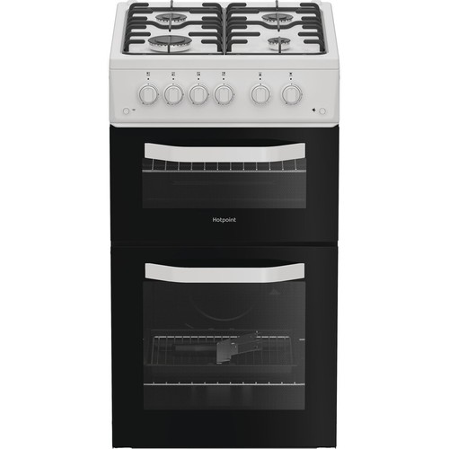 Hotpoint htg5gcw gas cooker - hotpoint,