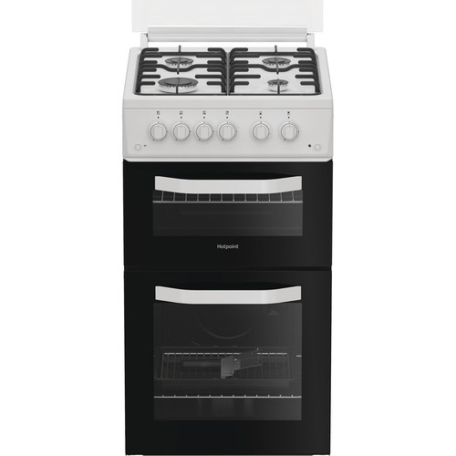 Hotpoint htg5gcwl gas cooker - hotpoint,
