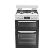 Hotpoint 60cm Dual Fuel Cooker