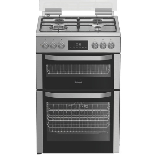 Hotpoint 60cm dual fuel cooker - hotpoint,