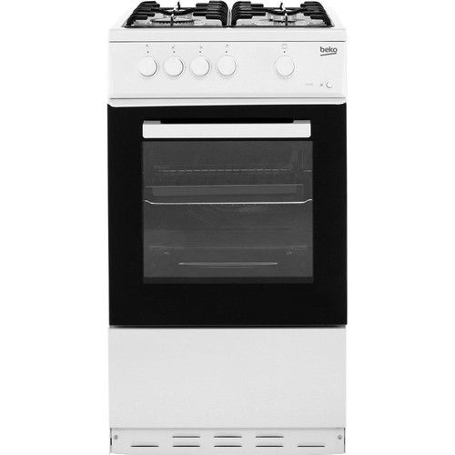 Beko ksg580w gas cooker - beko, with